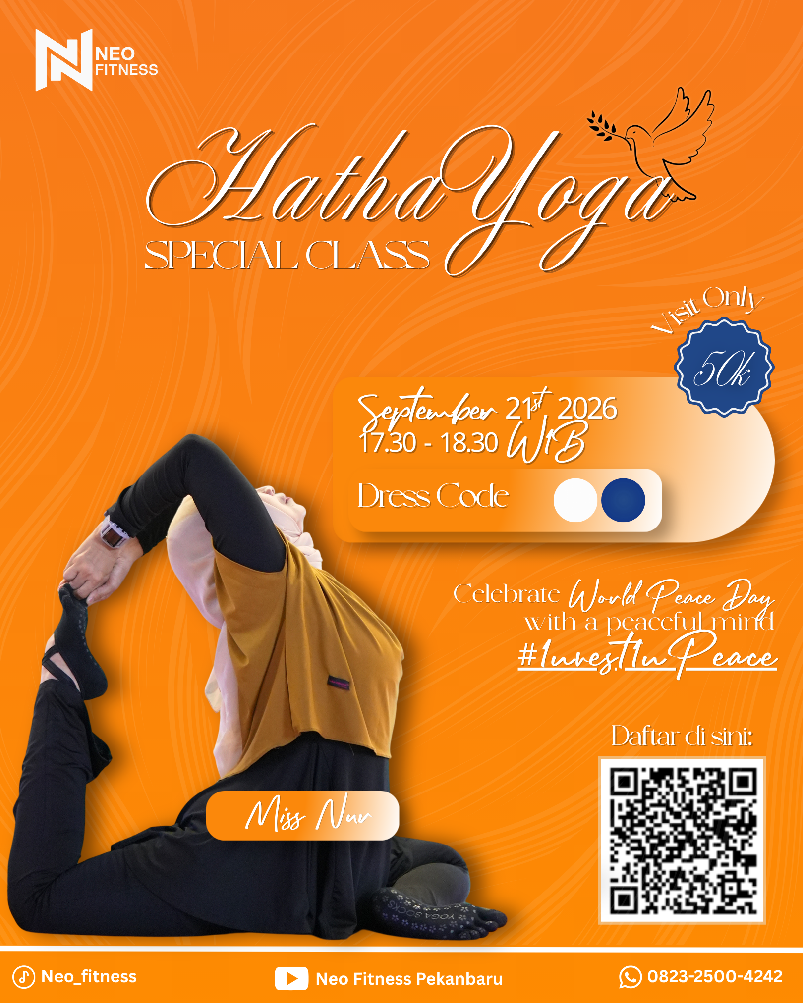 Hatha Yoga - Nur (World Peace Day)